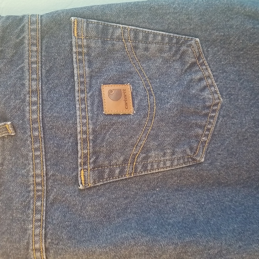 NWT Carhartt Fleece Lined Jeans SZ 40 X 32